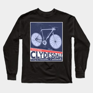 Clydesdale - cycling team spirit Long Sleeve T-Shirt